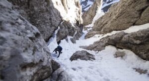 Escalade sur glace